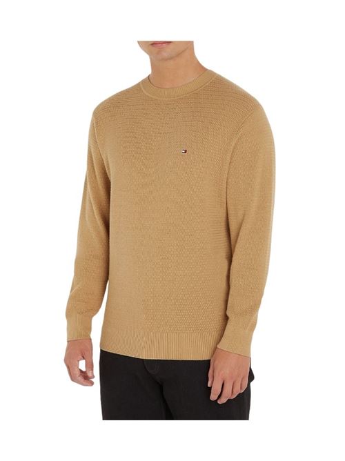 interlaced structure crew neck Tommy Hilfiger | MW0MW31576RBL.RBL